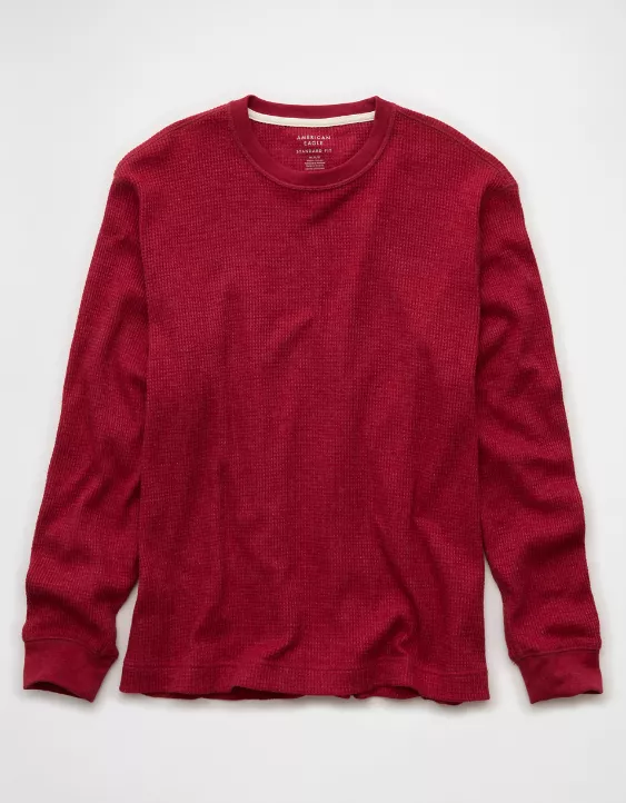 AE Cozy Waffle Thermal T-Shirt - Image 4