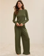 Aerie Off-Duty Pointelle Trouser PJ