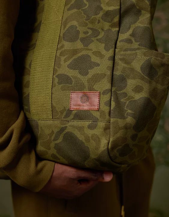 AE x Tru Kolors Camo Canvas Tote Bag - Image 2