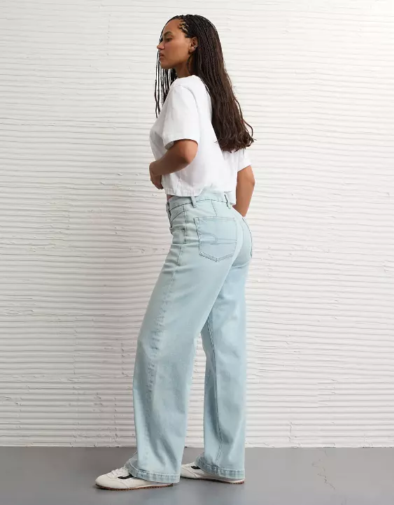 AE Curvy High-Waisted Stovepipe Jean - Image 5