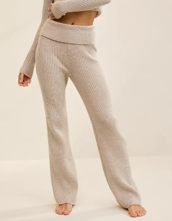Aerie Late Night Foldover Pant - Image 5