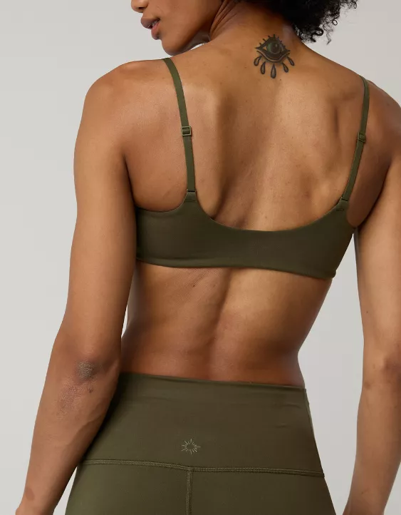 OFFLINE By Aerie The Hugger Curved Band Sports Bra - Image 2