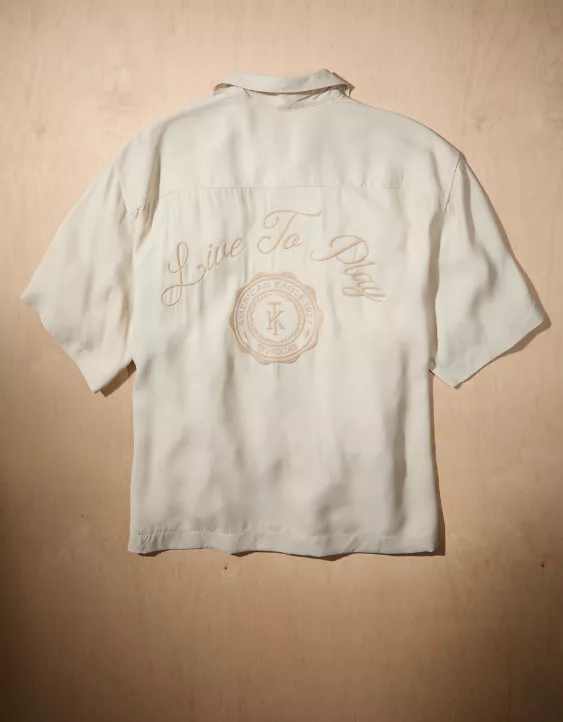 AE x Tru Kolors Short Sleeve Camp Shirt - Image 4