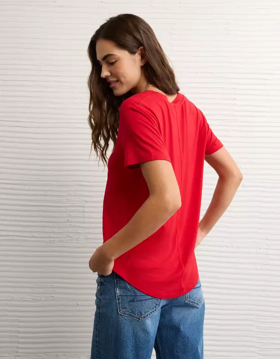 AE Soft & Sexy V-Neck T-Shirt - Image 2