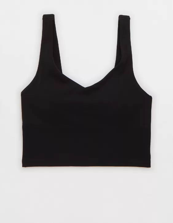 OFFLINE By Aerie Real Me Low Key Longline Sports Bra - Image 3