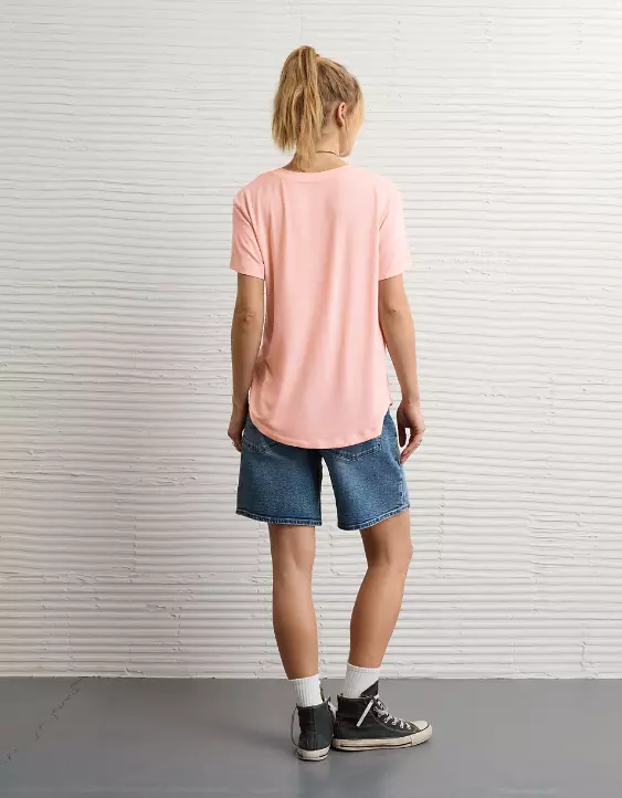 AE Soft & Sexy V-Neck T-Shirt - Image 2