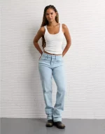 AE Stretch Curvy Straight Jean