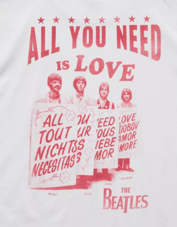 AE Boxy The Beatles Graphic T-Shirt - Image 6