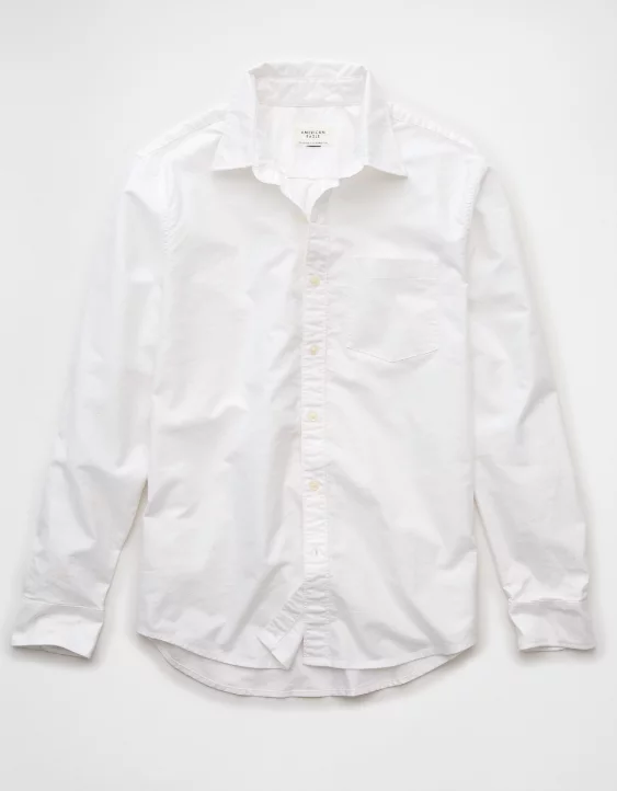AE Everyday Classic Fit Oxford Button-Up Shirt - Image 3