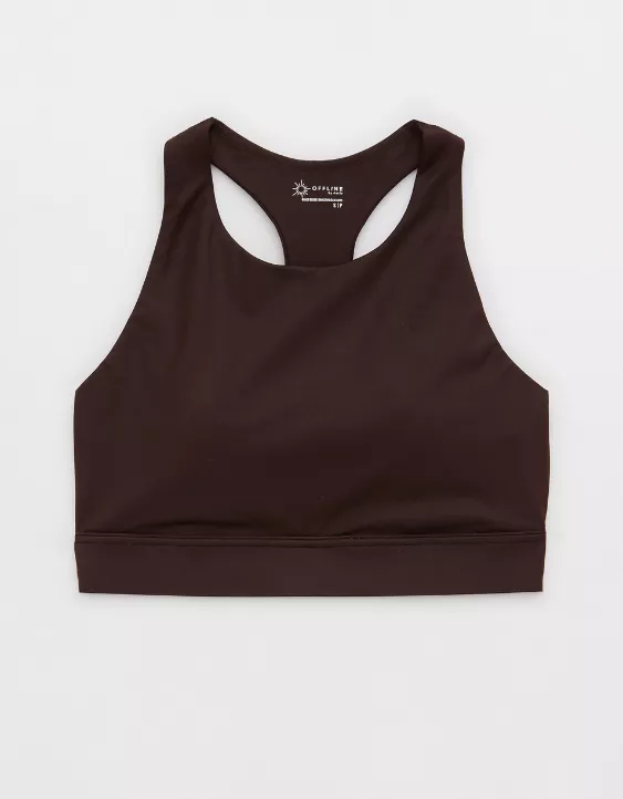OFFLINE By Aerie Goals Gloss High Neck Sports Bra - Image 3