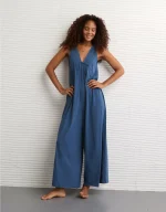 AE Sunchaser Knit V-Neck Jumpsuit