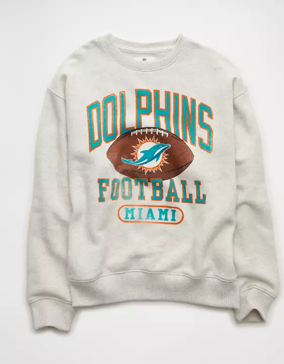 NFL Miami Dolphins Graphic Relaxed Fit Sweatshirt - Image 3