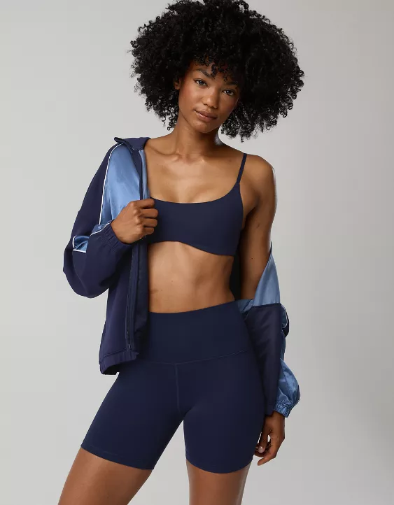 OFFLINE By Aerie The Hugger Curved Band Sports Bra - Image 5