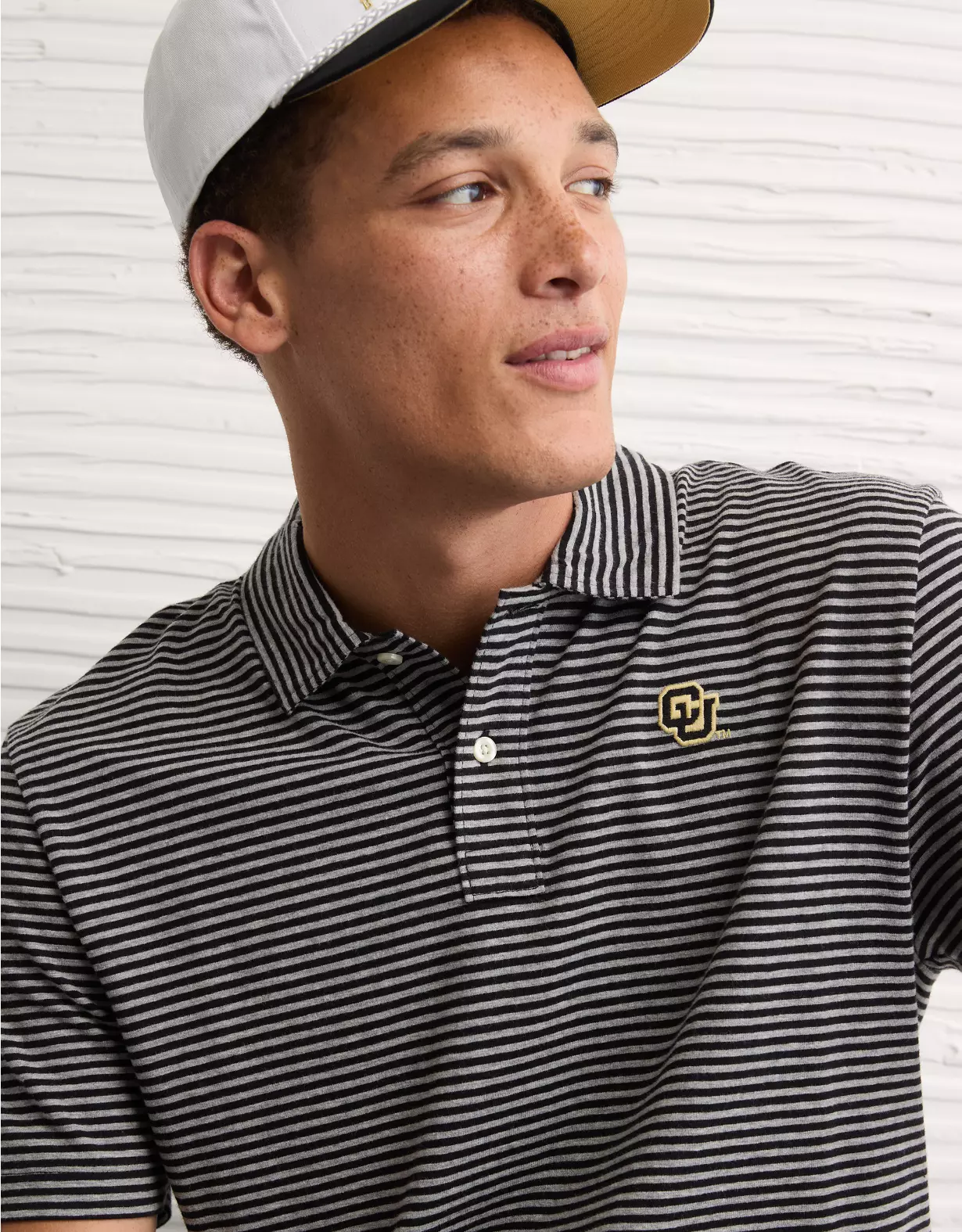 AE 24/7 Colorado Buffaloes Graphic Club Polo Shirt