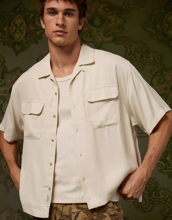 AE x Tru Kolors Short Sleeve Camp Shirt - Image 2