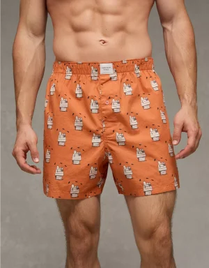 AEO Snoopy Cobweb Boxer Short