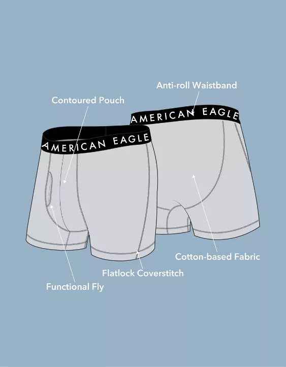 AEO Men's 4.5" Classic Boxer Brief 5-Pack - Image 4