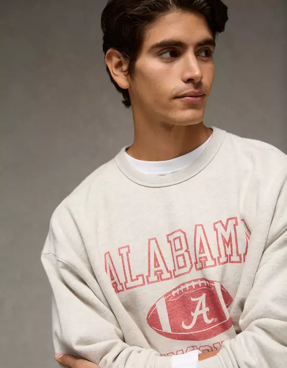 AE Alabama Crimson Tide Graphic Sweatshirt - Image 7