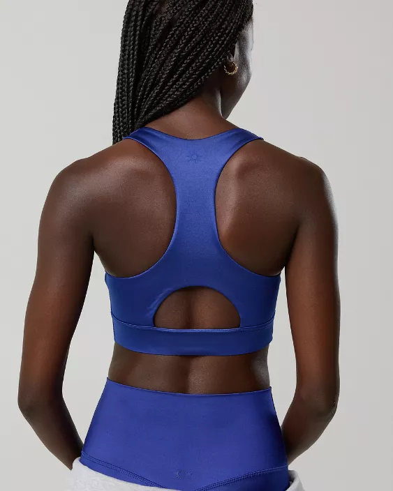 OFFLINE By Aerie Goals Gloss High Neck Sports Bra - Image 2