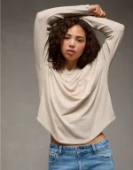 AE Soft & Sexy Long Sleeve Pocket T-Shirt