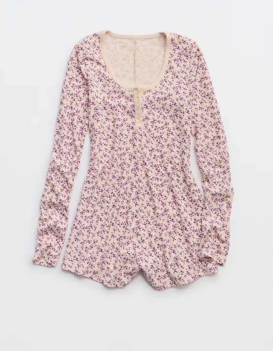 Aerie Off-Duty Pointelle Romper - Image 3