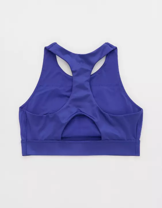 OFFLINE By Aerie Goals Gloss High Neck Sports Bra - Image 4