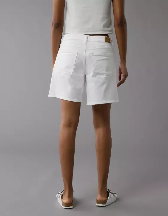 AE 8" Dreamy Drape Stretch Low-Rise Baggy Jort - Image 2