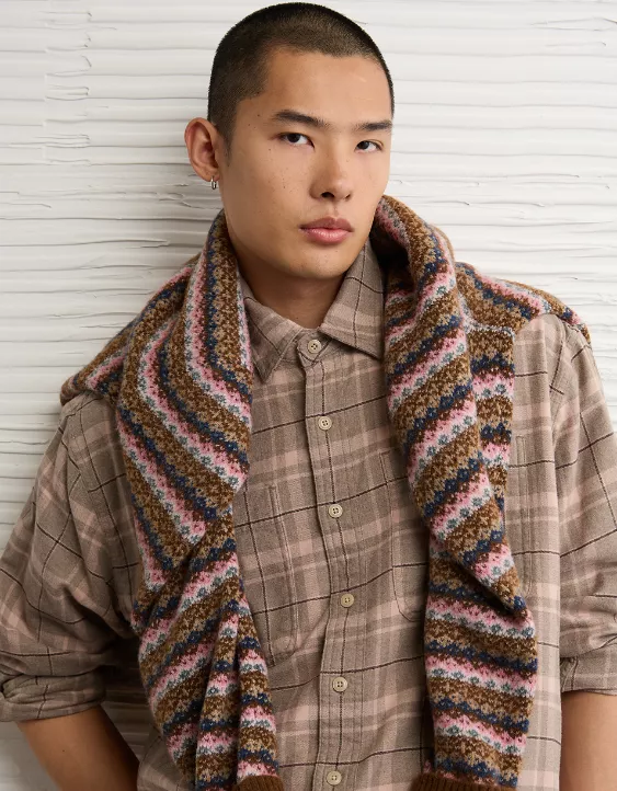 AE Relaxed Everyday Flannel Shirt - Image 6